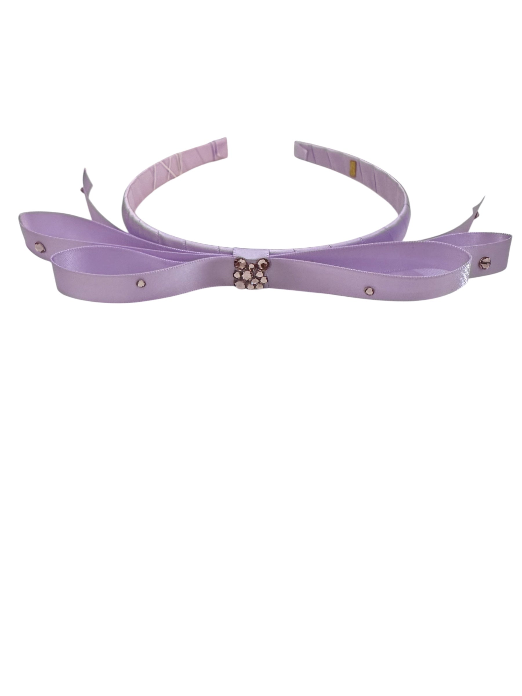 Lavender Rhinestone Headband